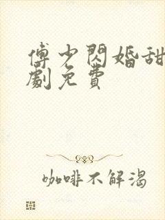 傅少闪婚甜妻短剧免费