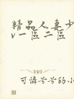 精品人妻少妇av一区二区