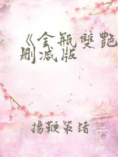 《金瓶双艳》无删减版