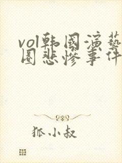 vol韩国演艺圈悲惨事件31