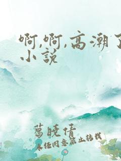 啊,啊,高潮了小说