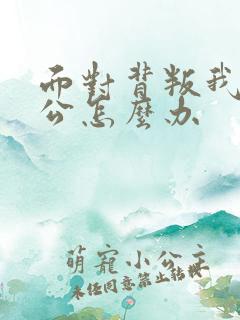 面对背叛我的老公怎么办