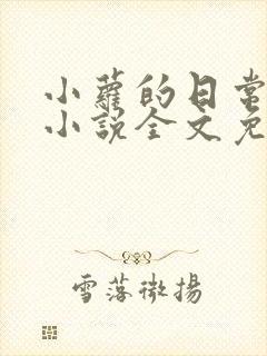小萝的日常生活小说全文免费阅读