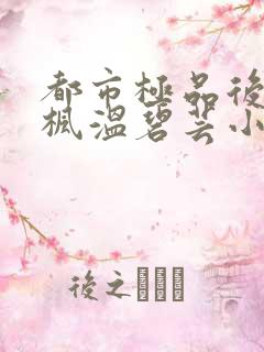 都市极品后宫唐枫温碧芸小说