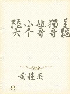 陆小姐独美后:六个哥哥跪求原谅