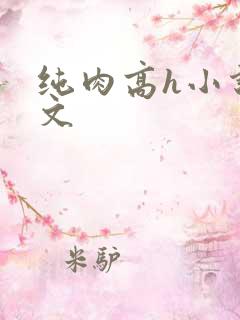 纯肉高h小说辣文