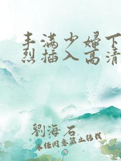 丰满少妇下面猛烈插入高清视频贰百网