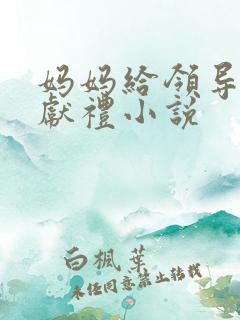 妈妈给领导儿子献礼小说