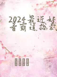 2024最近好看霸道总裁剧