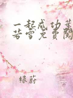 一起成功叶凡唐若雪免费阅读