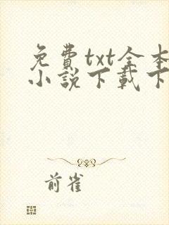 免费txt全本小说下载下载