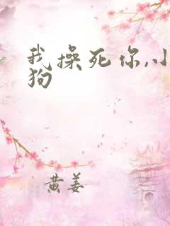我操死你,小母狗