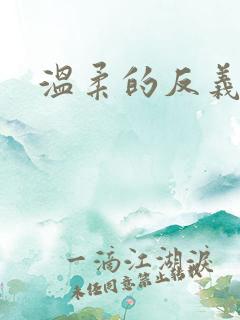 温柔的反义词