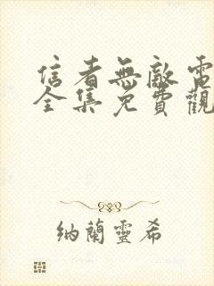 信者无敌电视剧全集免费观看剧情