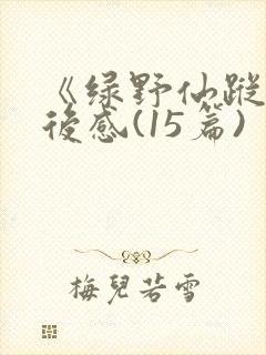 《绿野仙踪》读后感(15篇)