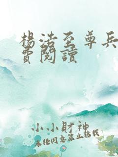 杨浩至尊兵王免费阅读