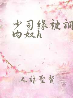 少司缘被调教成肉奴h