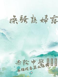 操骚熟妇露脸