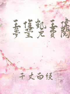 王俊凯王伟忠周梦莹免费阅读