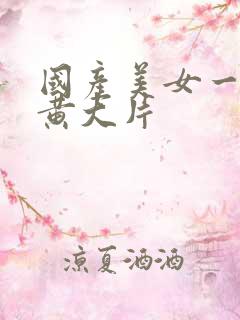 国产美女一级特黄大片