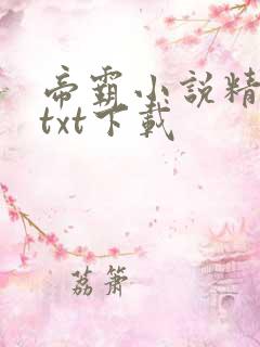 帝霸小说精校版txt下载