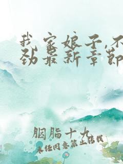 我家娘子,不对劲最新章节目录