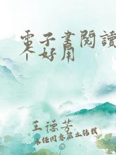 电子书阅读器那个好用