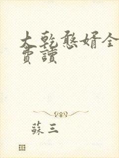大乾憨婿全文免费读
