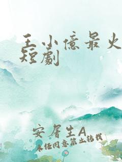 王小亿最火5部短剧