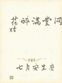 花醉满堂网盘txt