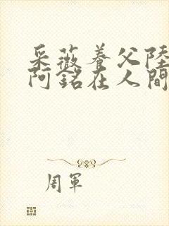 采薇养父陆三平阿铭在人间小说