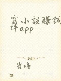 写小说赚钱的软件app
