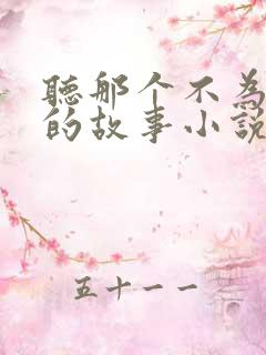 听那个不为人知的故事小说
