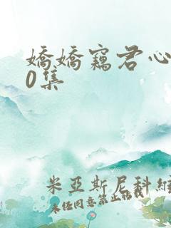 娇娇窃君心第10集