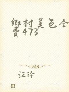 乡村美色全文免费473