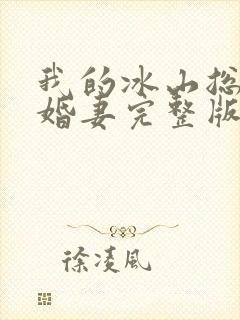 我的冰山总裁未婚妻完整版