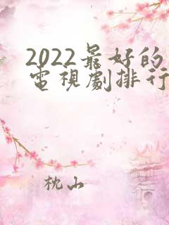 2022最好的电视剧排行榜前十名