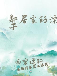 邻居家的漂亮妻子