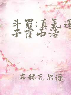 斗罗:真气运之子霍雨浩