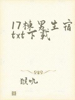 17栋男生宿舍txt下载