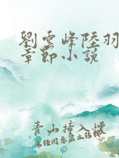刘云峰陆羽最新章节小说