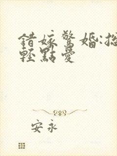 错嫁惊婚:总裁轻点爱