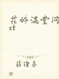花醉满堂网盘txt
