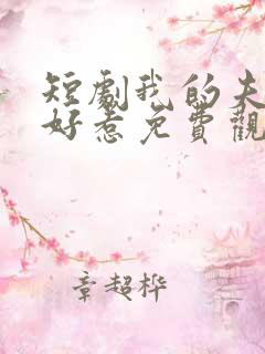 短剧我的夫人不好惹免费观看