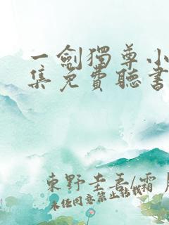 一剑独尊小说全集免费听书