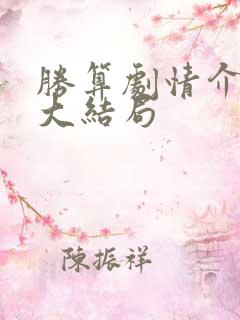 胜算剧情介绍及大结局