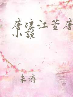 唐浪江萱唐芸的小说