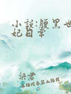 小说:腹黑世子妃日常