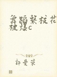 舞蹈系校花婉莹被爆c