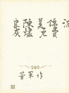 良陈美锦 沉香灰烬 免费